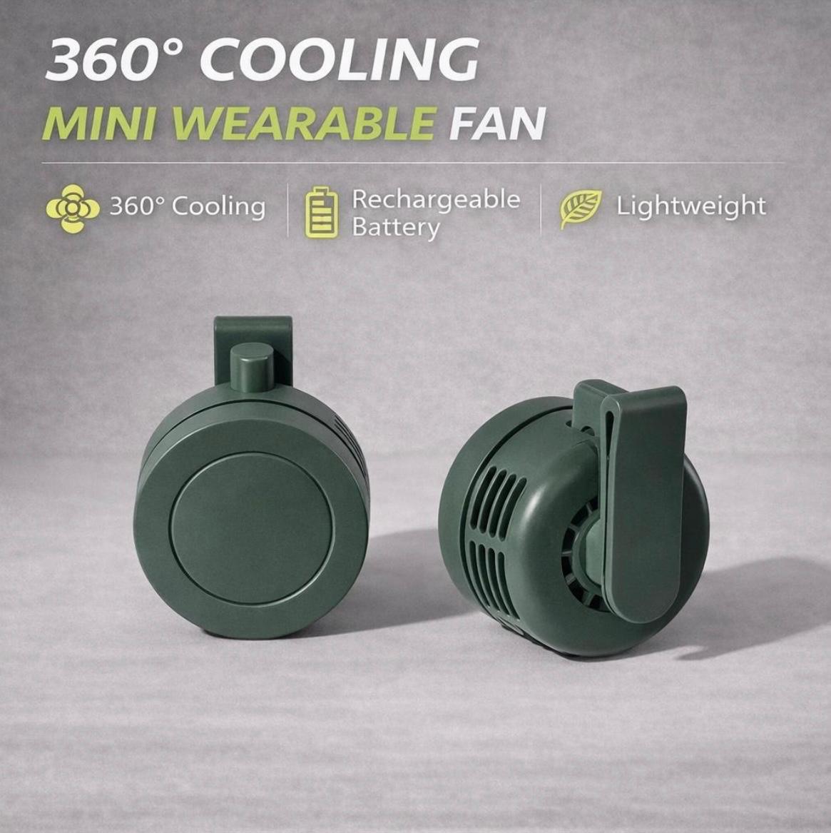 Mini portable fan